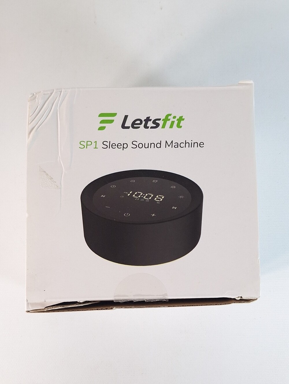 LetsFit SP1 Sleep Sound Machine and Alarm Clock With Ambient Lighting